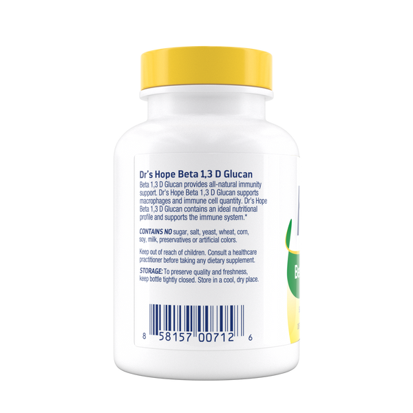 Beta 1,3 D Glucan 200mg – 60ct