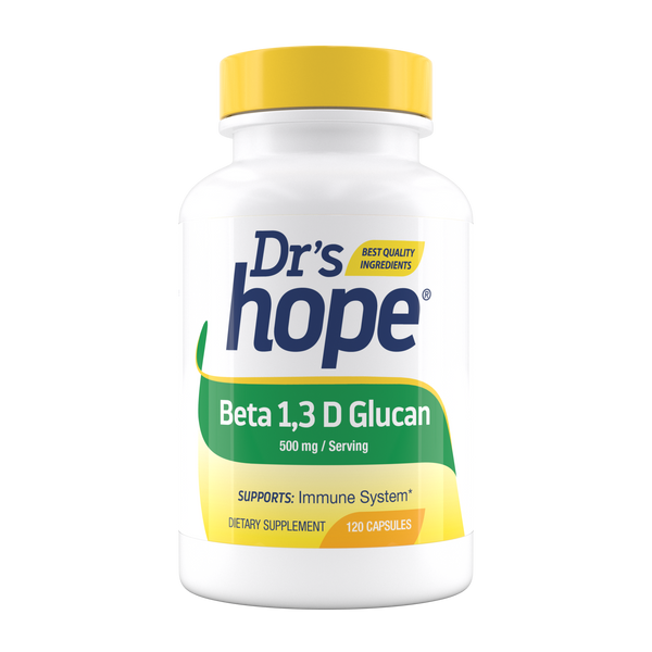 Beta 1,3D Glucan 500mg – 120ct
