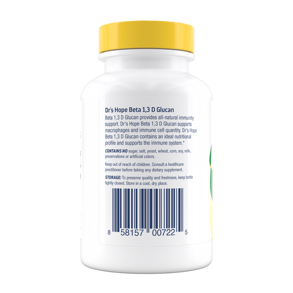 Beta 1,3D Glucan 500mg – 120ct