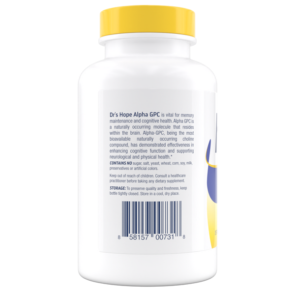 Alpha GPC 500mg – 180ct