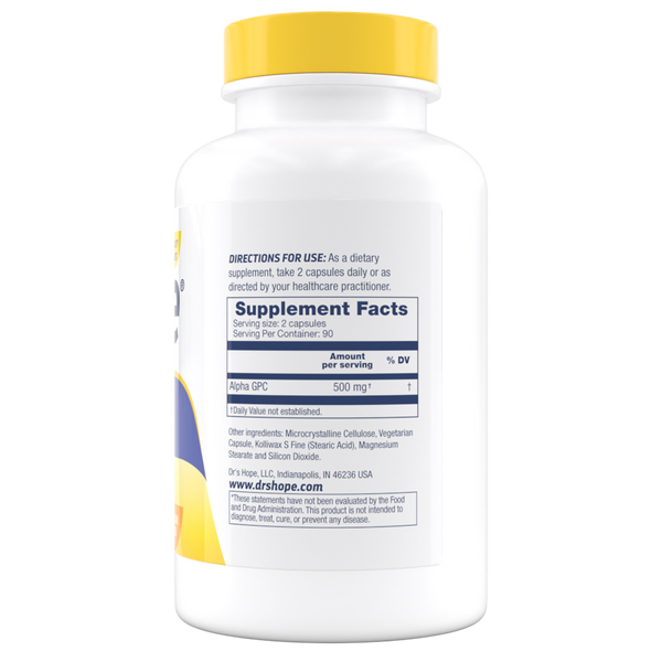 Alpha GPC 500mg – 180ct