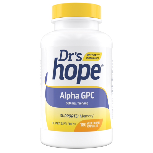 Alpha GPC 500mg – 180ct