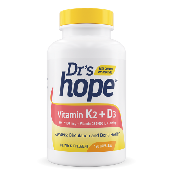Vitamin K2 + D3 – 120ct