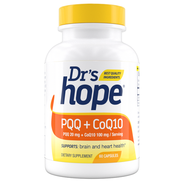 PQQ + CoQ10 – 60ct